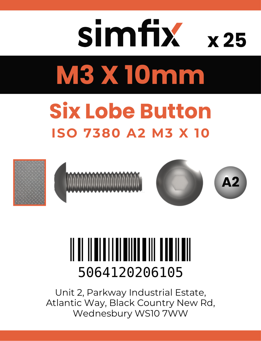 Simfix product label - 7380A203010T-D