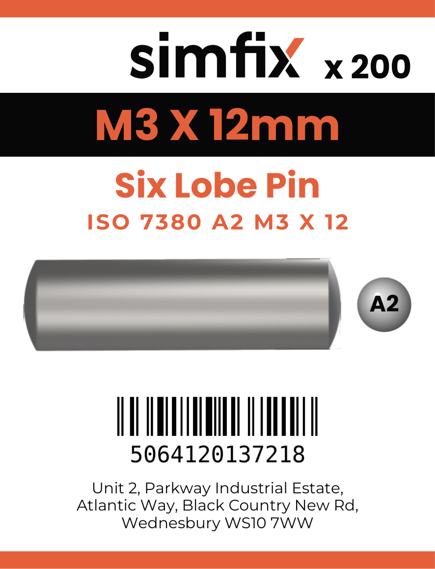 Simfix product label - 7380A203012TPIN-T