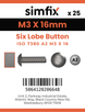 Simfix product label - 7380A203016T-D