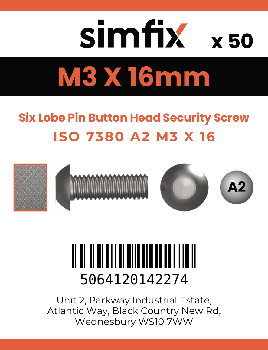 Simfix product label - 7380A203016TPIN-T