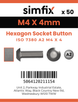 Simfix product label - 7380A204004-T