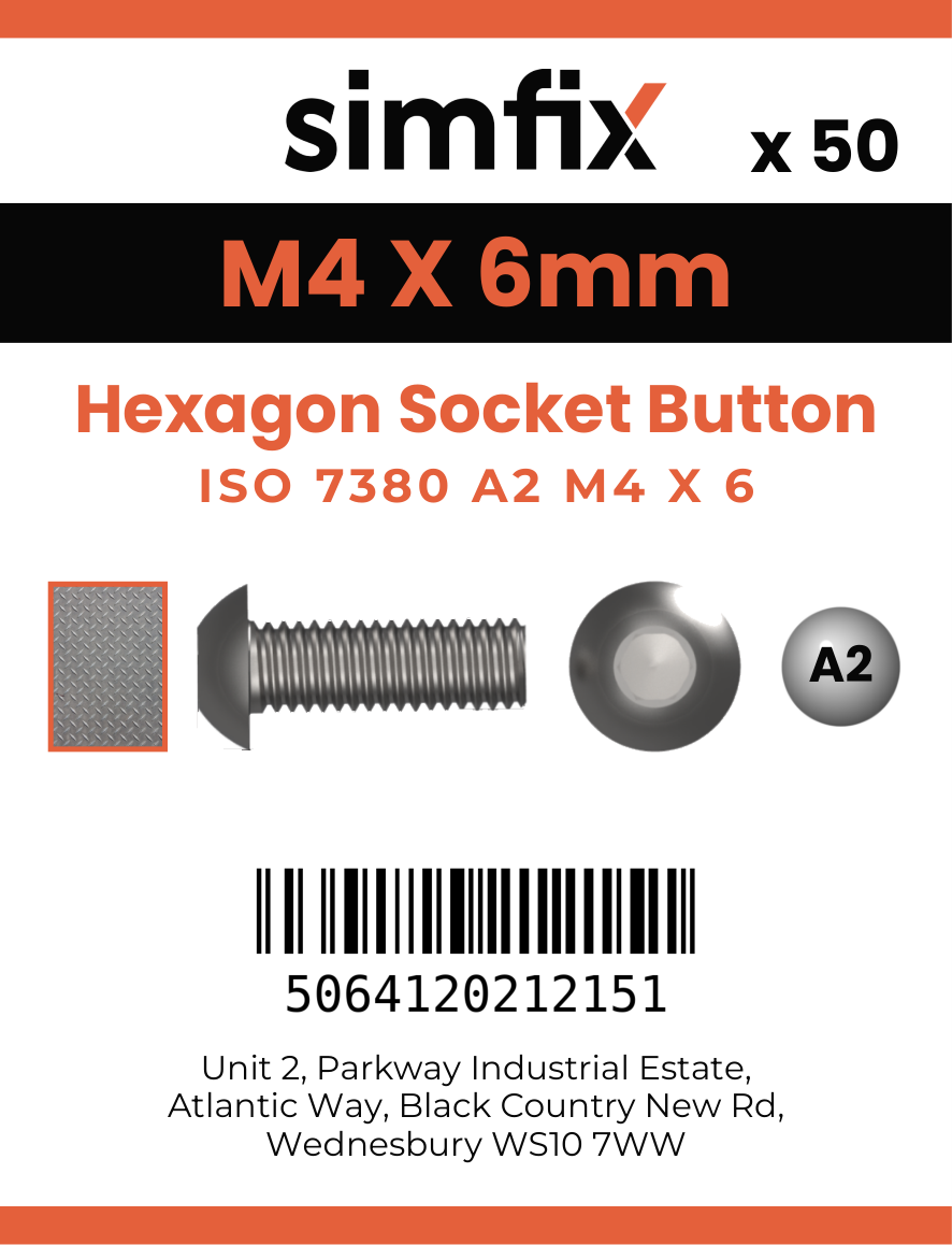 Simfix product label - 7380A204006-T