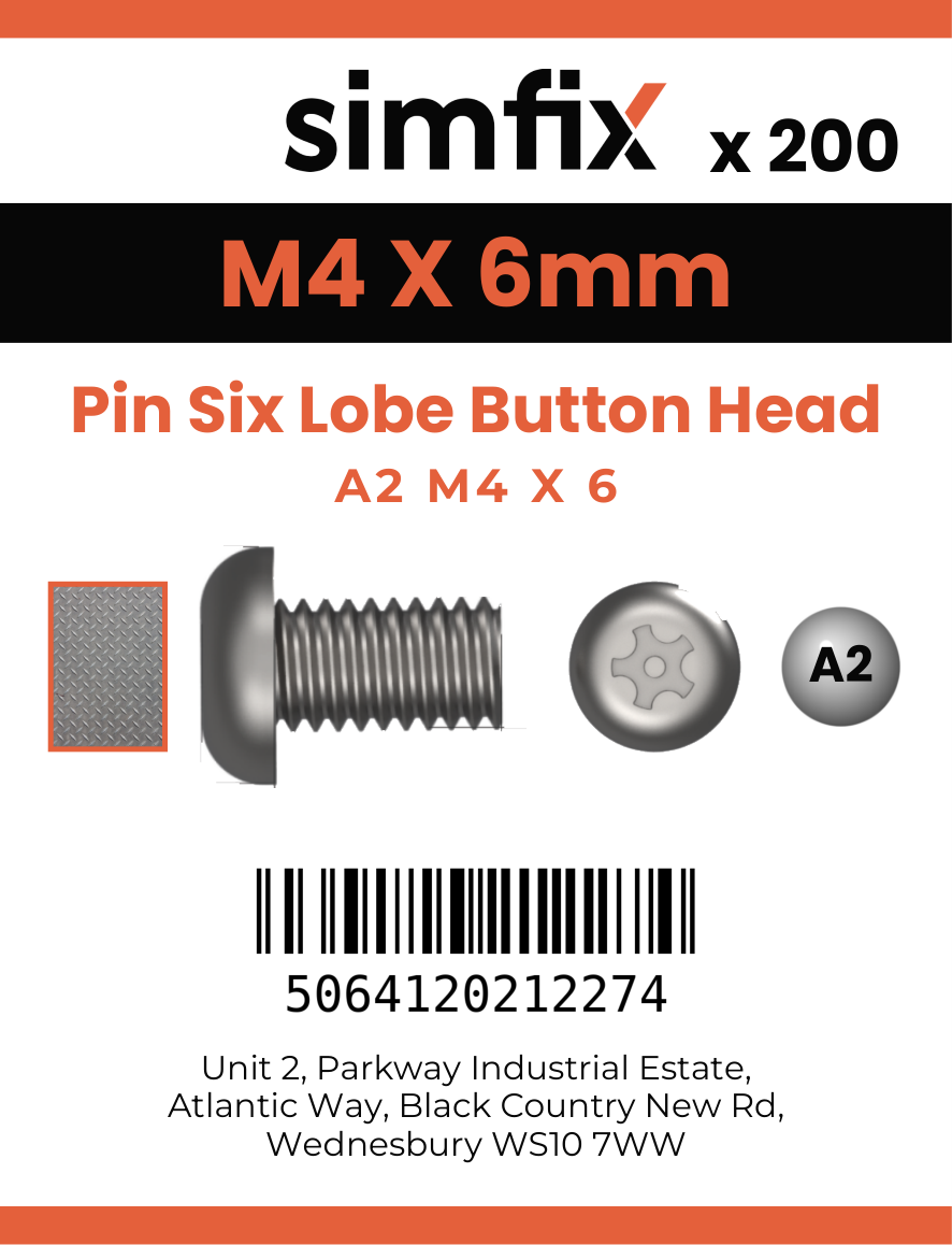 Simfix product label - 7380A204006TPIN-T