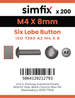 Simfix product label - 7380A204008T-T