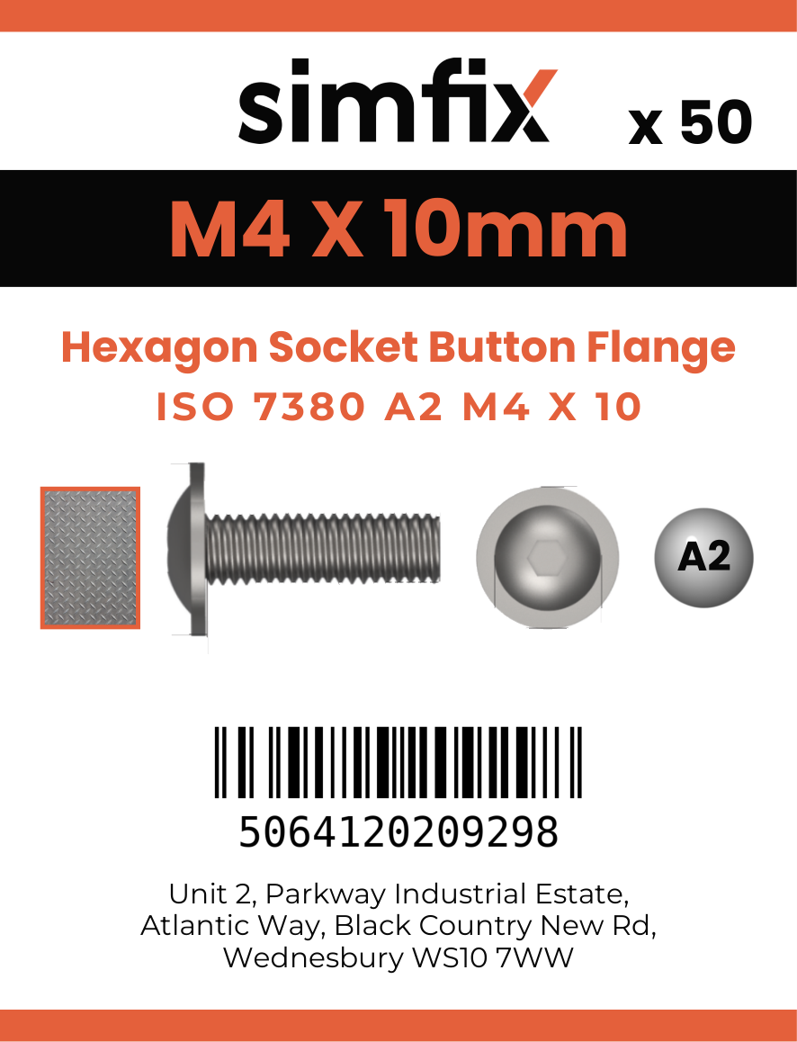 Simfix product label - 7380A204010F-T