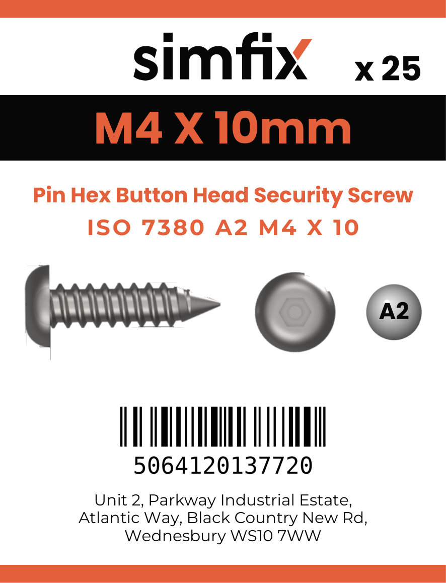 Simfix product label - 7380A204010PIN-D