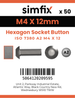 Simfix product label - 7380A204012-T