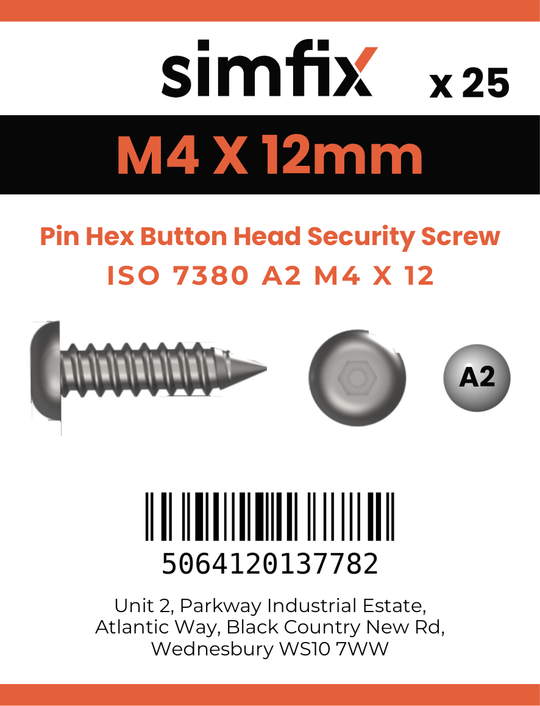 Simfix product label - 7380A204012PIN-D