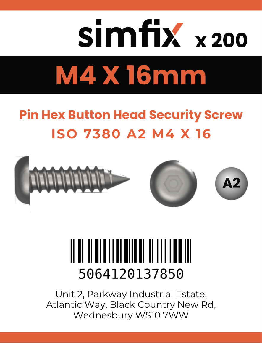 Simfix product label - 7380A204016PIN-T