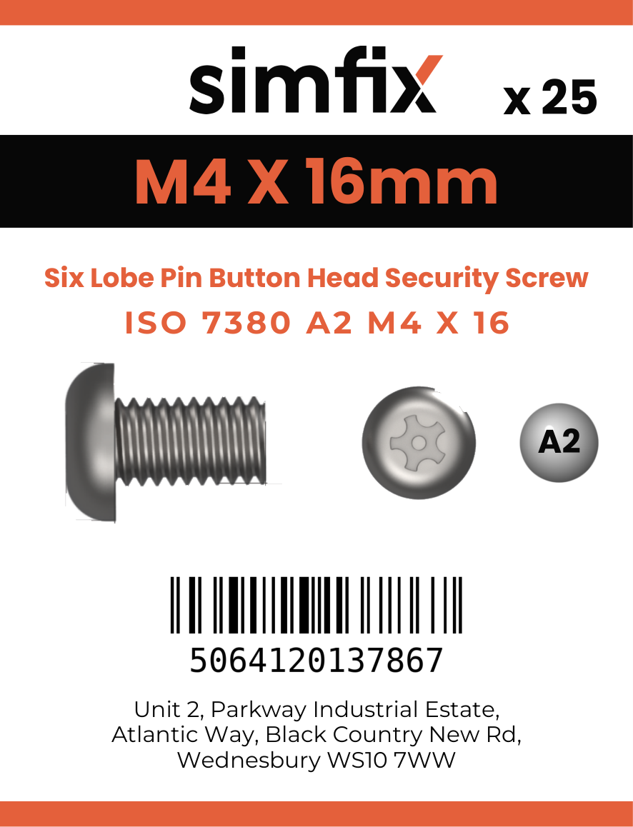 Simfix product label - 7380A204016TPIN-D