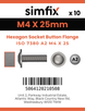 Simfix product label - 7380A204025F-D