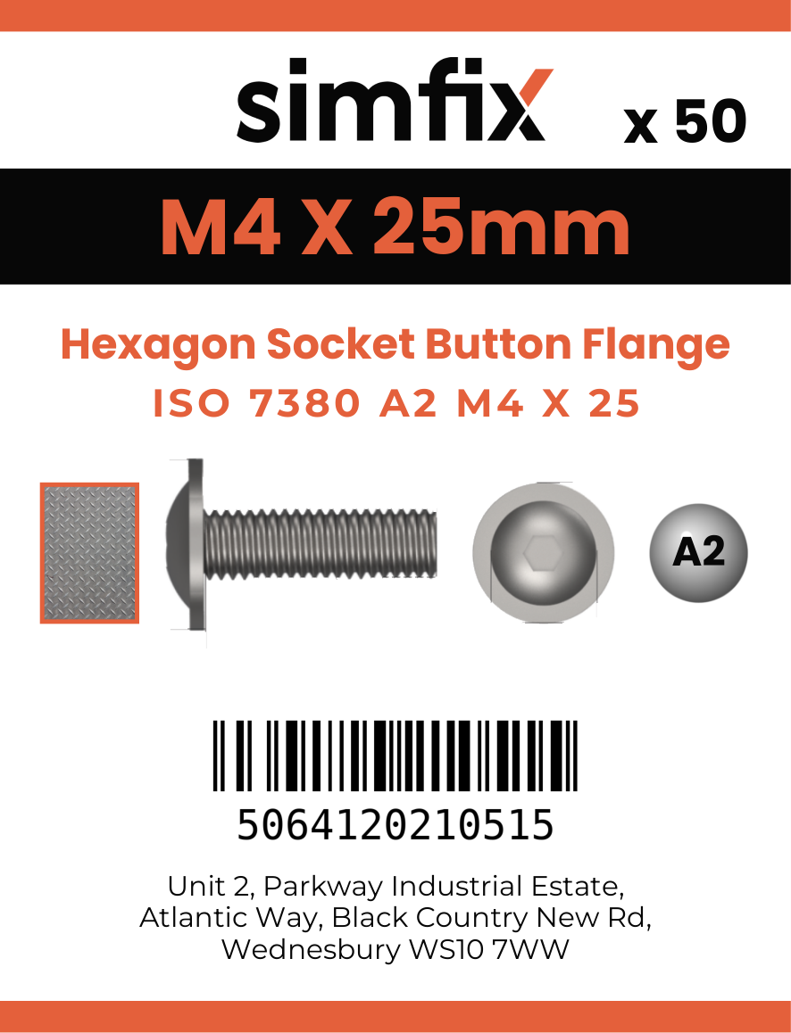 Simfix product label - 7380A204025F-T