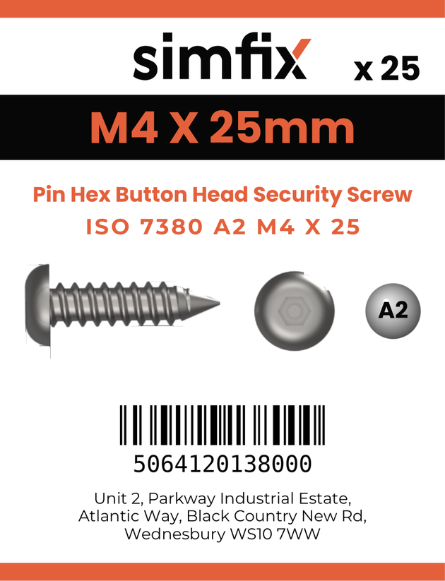 Simfix product label - 7380A204025PIN-D