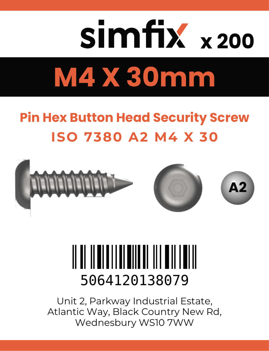 Simfix product label - 7380A204030PIN-T