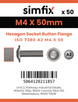 Simfix product label - 7380A204050F-T