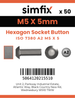 Simfix product label - 7380A205005-T