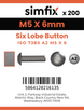 Simfix product label - 7380A205006T-T