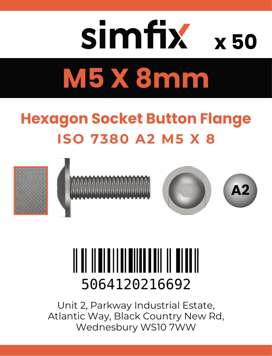 Simfix product label - 7380A205008F-T