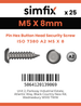 Simfix product label - 7380A205008PIN-D