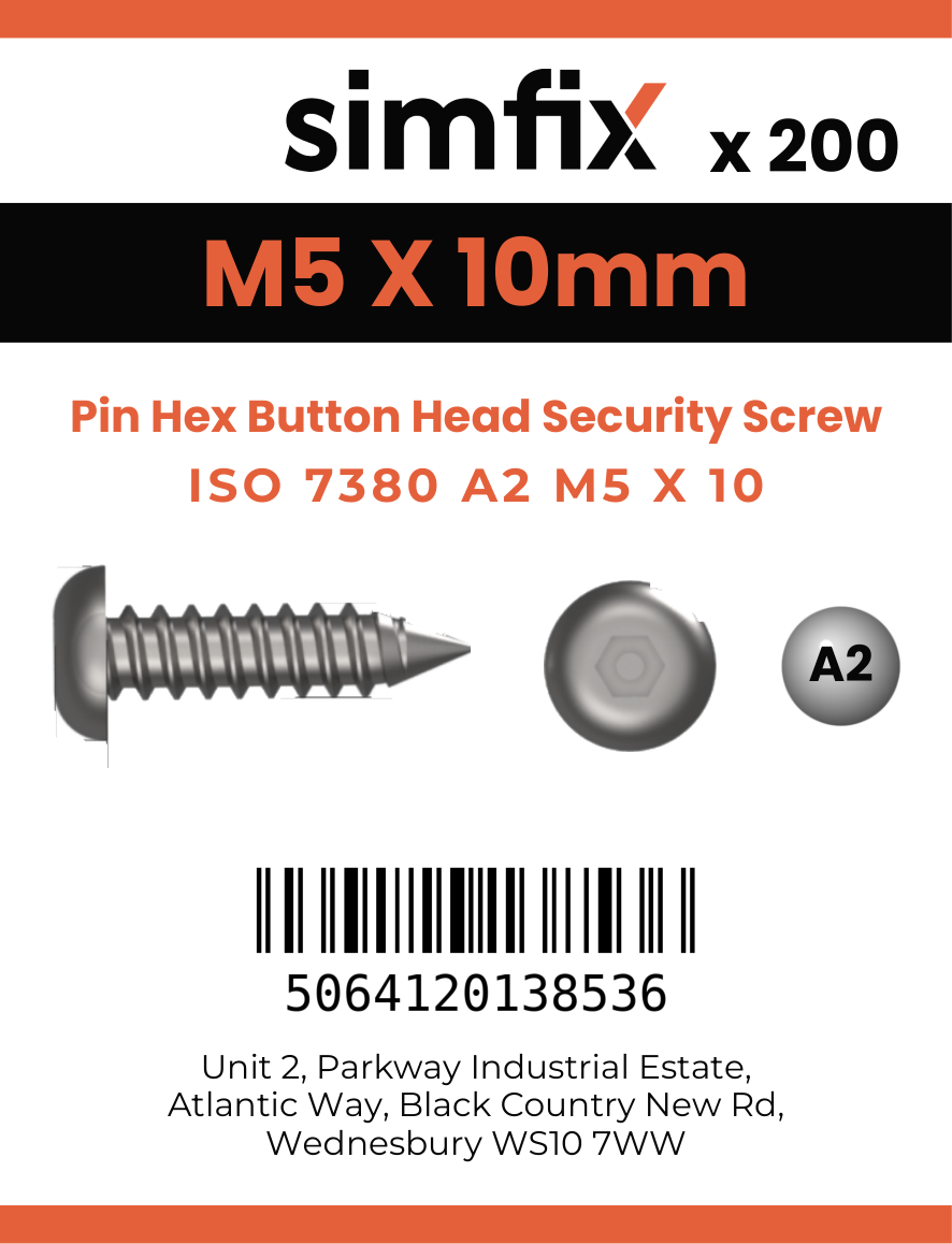 Simfix product label - 7380A205010PIN-T