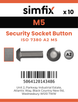 Simfix product label - 7380A205010TPIN-D