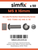 Simfix product label - 7380A205016TPIN-T
