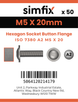 Simfix product label - 7380A205020F-T