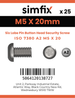 Simfix product label - 7380A205020TPIN-D
