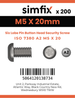 Simfix product label - 7380A205020TPIN-T