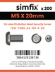 Simfix product label - 7380A205020TPIN-T