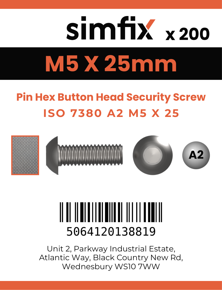 Simfix product label - 7380A205025PIN-T