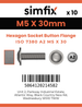 Simfix product label - 7380A205030F-D
