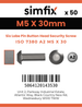 Simfix product label - 7380A205030TPIN-T