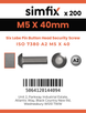 Simfix product label - 7380A205040TPIN-T