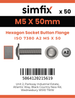 Simfix product label - 7380A205050F-T