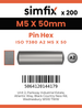 Simfix product label - 7380A205050PIN-T