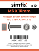 Simfix product label - 7380A206010F-D