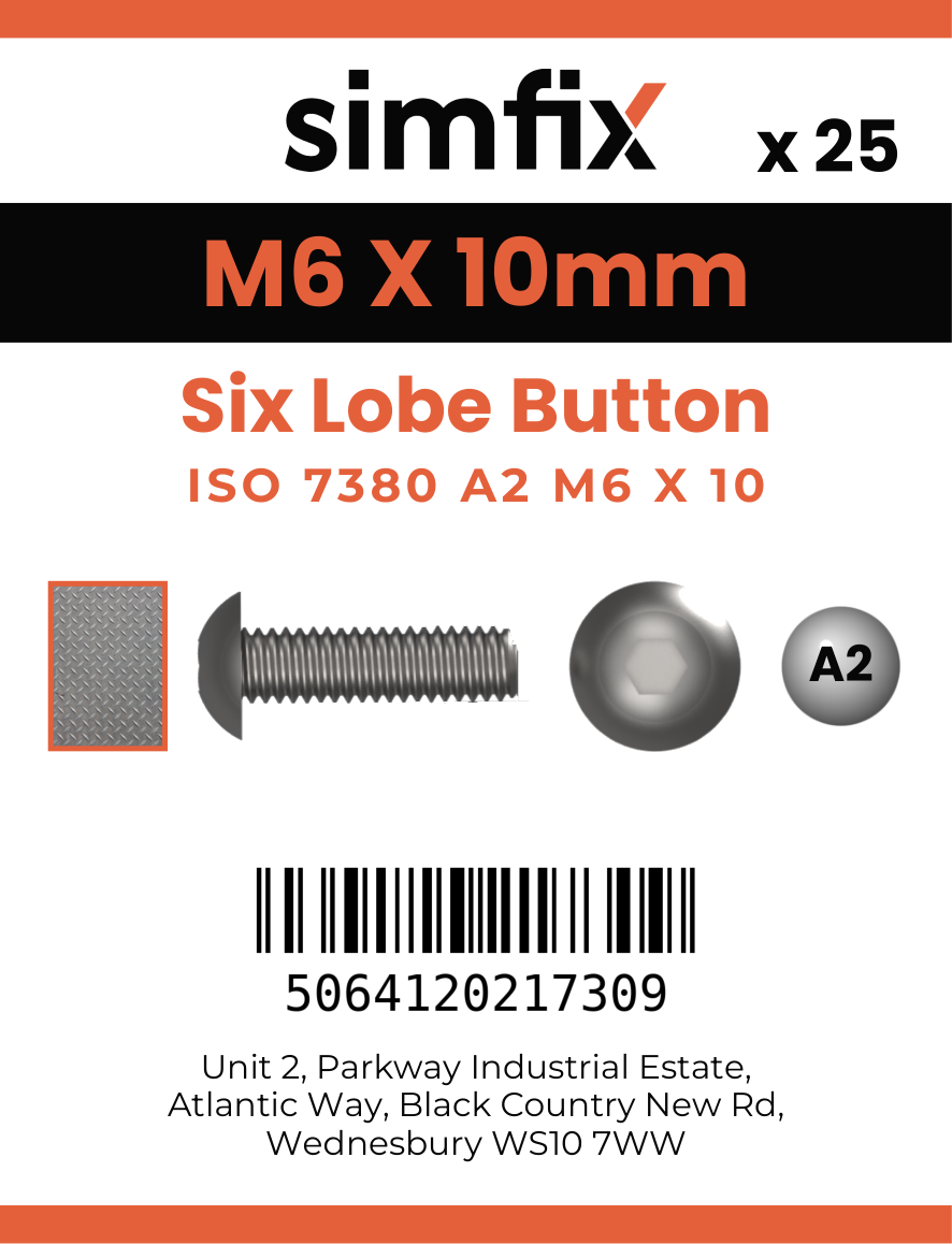 Simfix product label - 7380A206010T-D