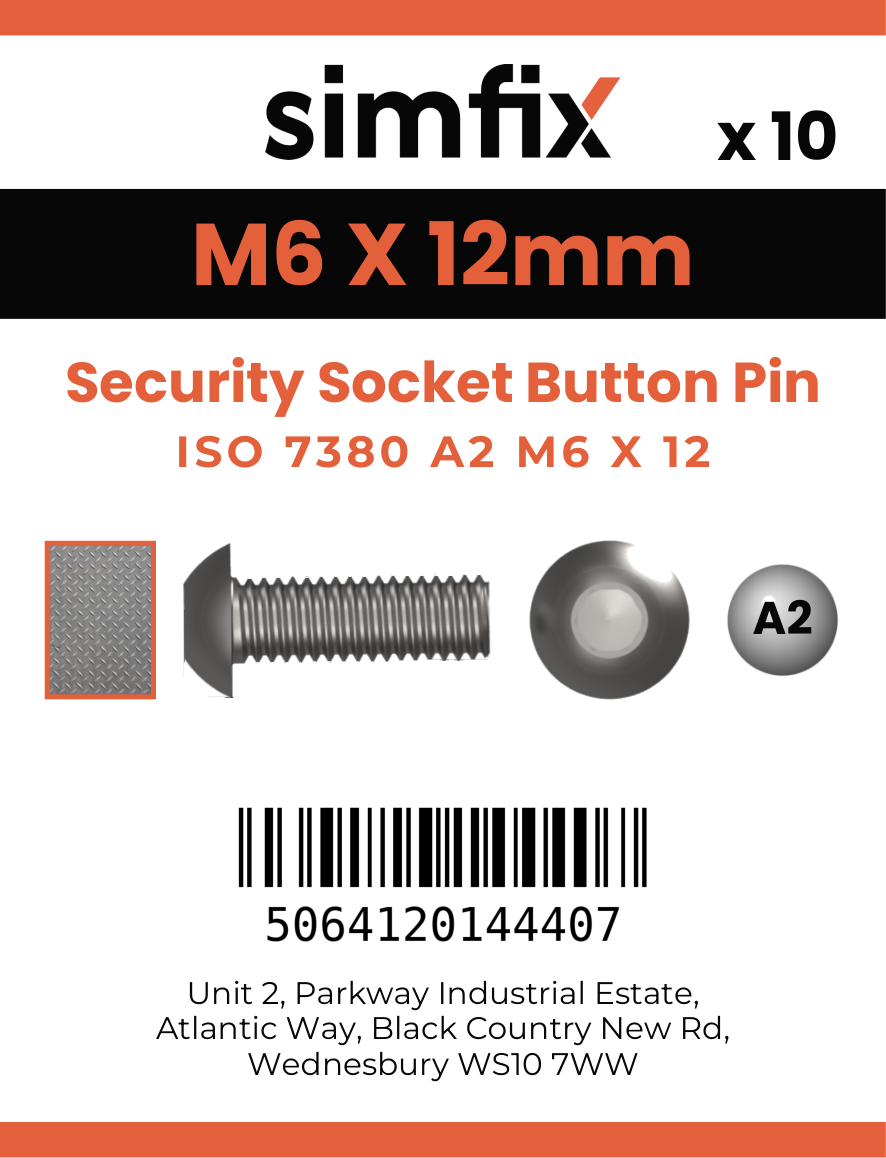 Simfix product label - 7380A206012PIN-D