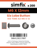 Simfix product label - 7380A206012T-T