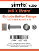 Simfix product label - 7380A206012TFL-T