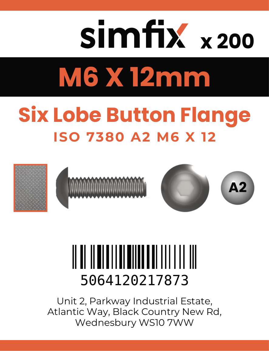 Simfix product label - 7380A206012TFL-T