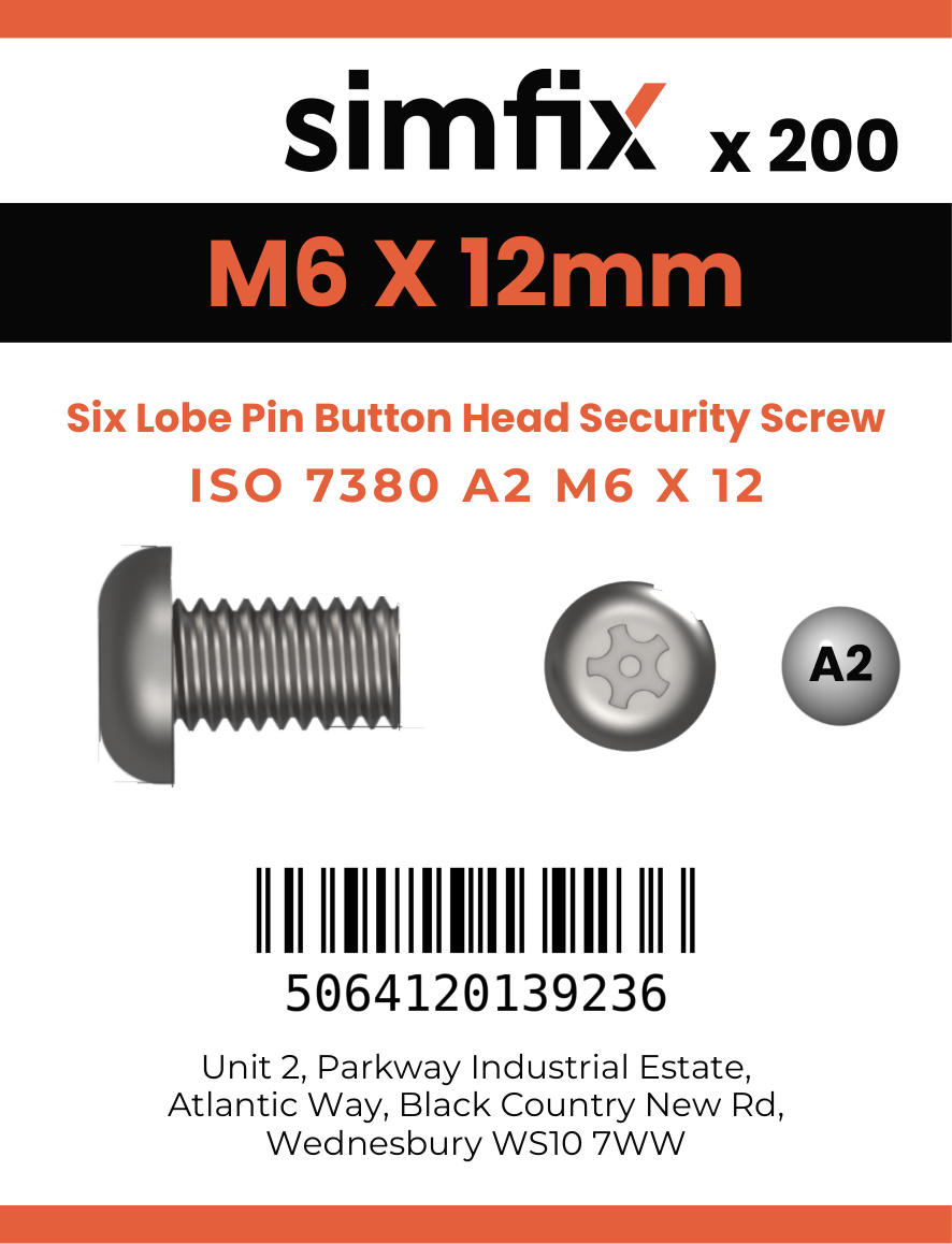 Simfix product label - 7380A206012TPIN-T