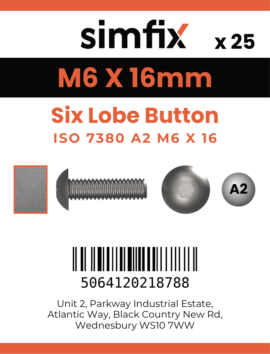 Simfix product label - 7380A206016T-D