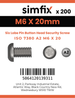 Simfix product label - 7380A206020TPIN-T