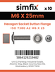 Simfix product label - 7380A206025F-D