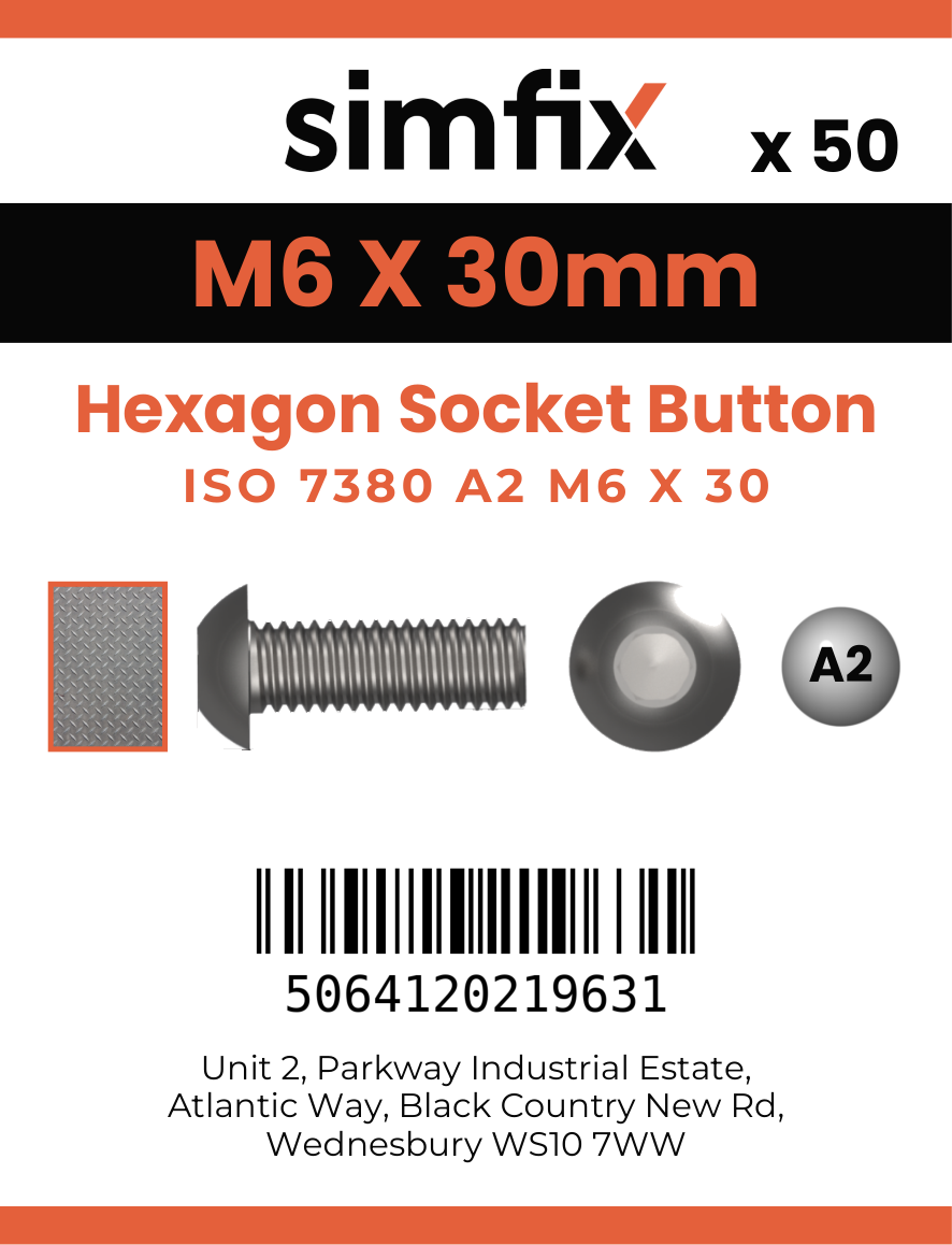 Simfix product label - 7380A206030-T