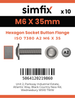 Simfix product label - 7380A206035F-D