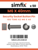 Simfix product label - 7380A206040PIN-T