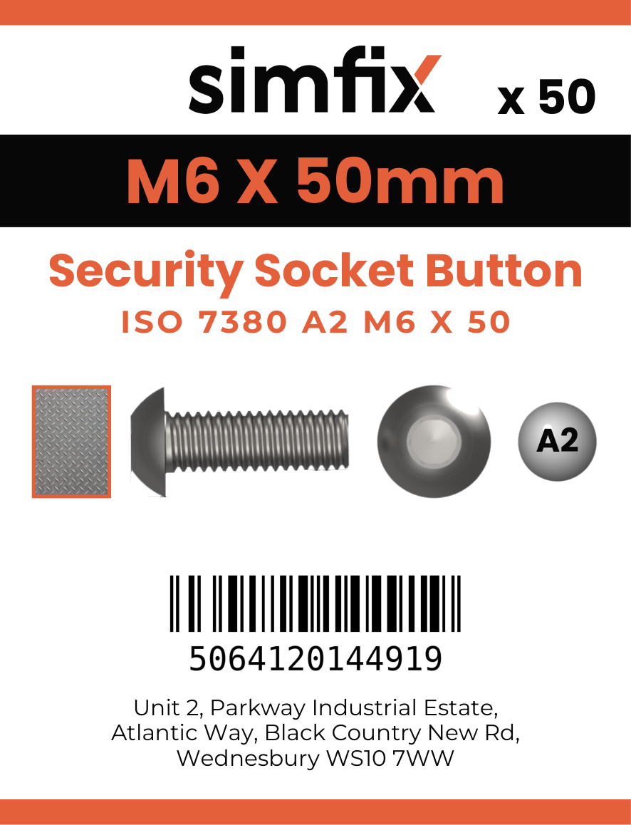 Simfix product label - 7380A206050PIN-T